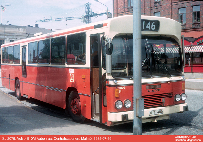 sj2079_19850716.jpg - En ganska udda fågel i Sverige men vi är ju ganska nära Danmark här.